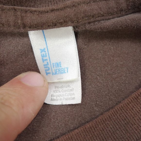 Angles & Airwaves T-Shirt Mens Large Brown Short Sleeve Crew Neck Graphic Print - Picture 4 of 8